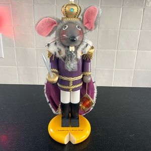 Steinbach 17” Mouse King from the Nutcracker Suite.
